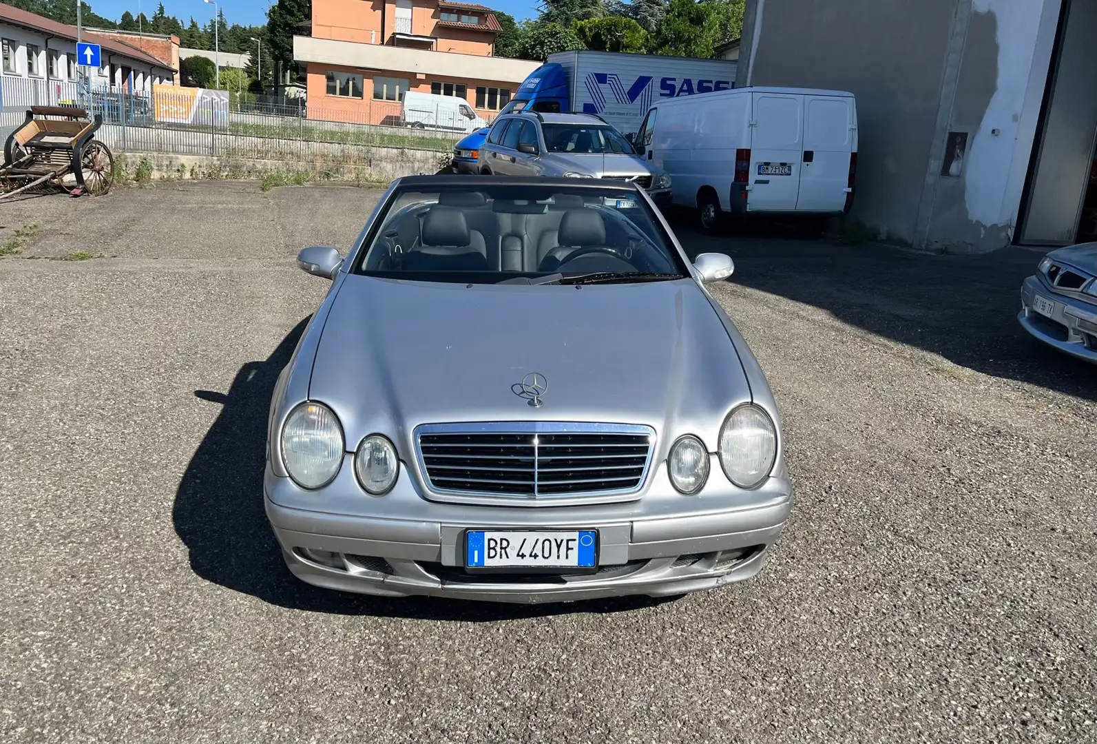 Mercedes-Benz CLK 200 konpress Cabrio Elegance Zilver - 2