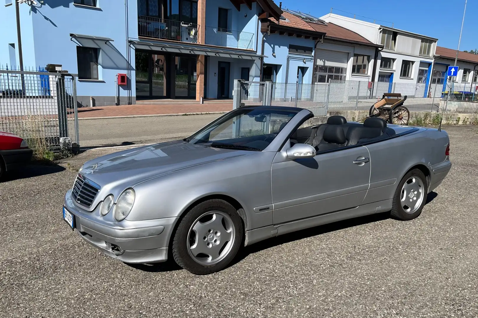 Mercedes-Benz CLK 200 konpress Cabrio Elegance Zilver - 1