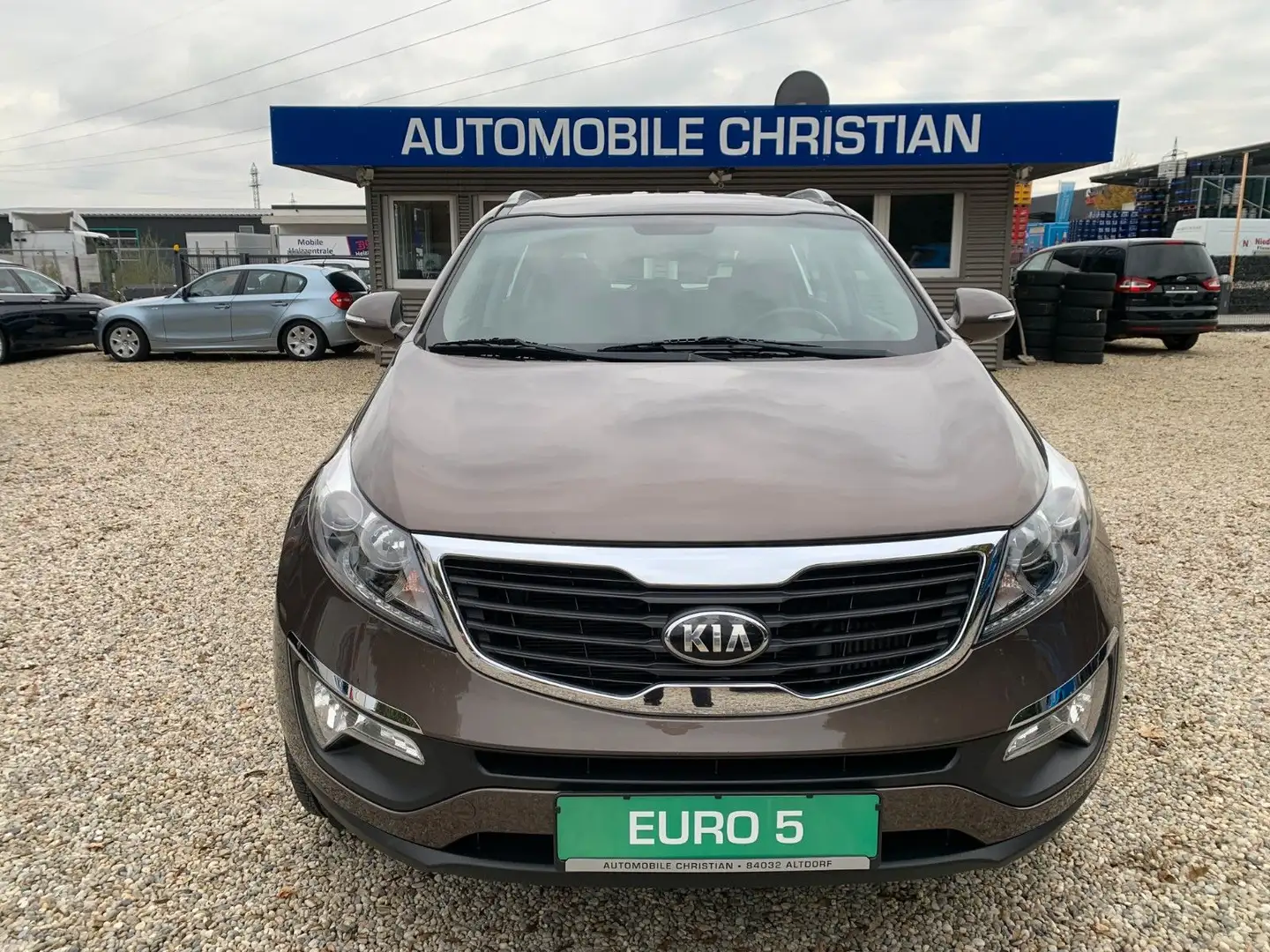 Kia Sportage 4WD Automatik 4* Sitzheizung Euro5 Braun - 1