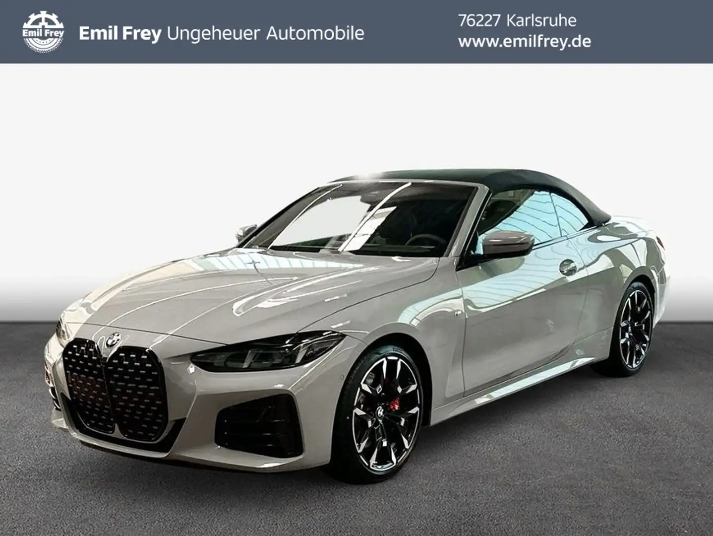 BMW 420 i Cabrio M Sportpaket HK HiFi DAB LED RFK Grau - 1