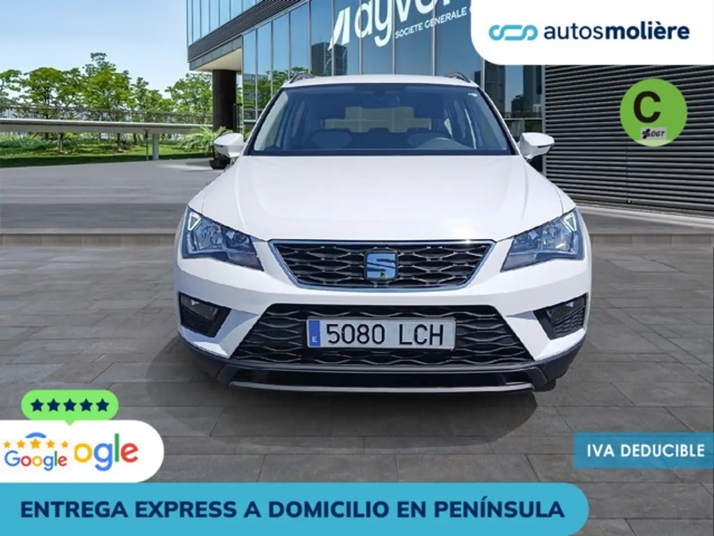 SEAT Ateca 1.6TDI CR S&S Ecomotive Reference Blanc - 2