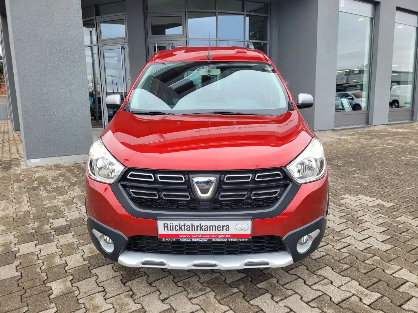 Dacia Dokker Stepway Plus Turbo*MOD21,SHZ,RFK,NAVI* Rojo - 2
