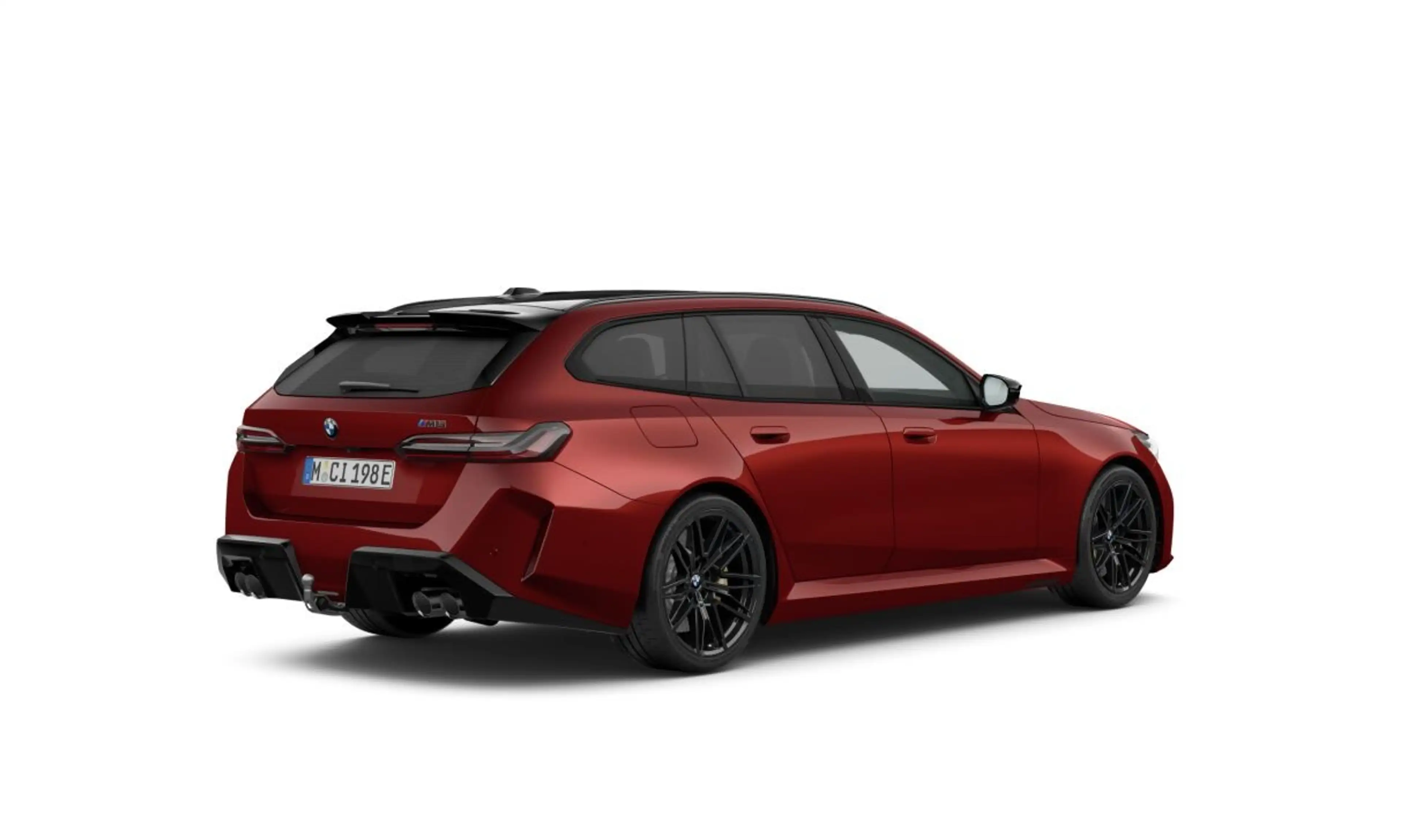 BMW M5 5-serie Touring Ruby Red II effect metallic | M Ca — photo 2