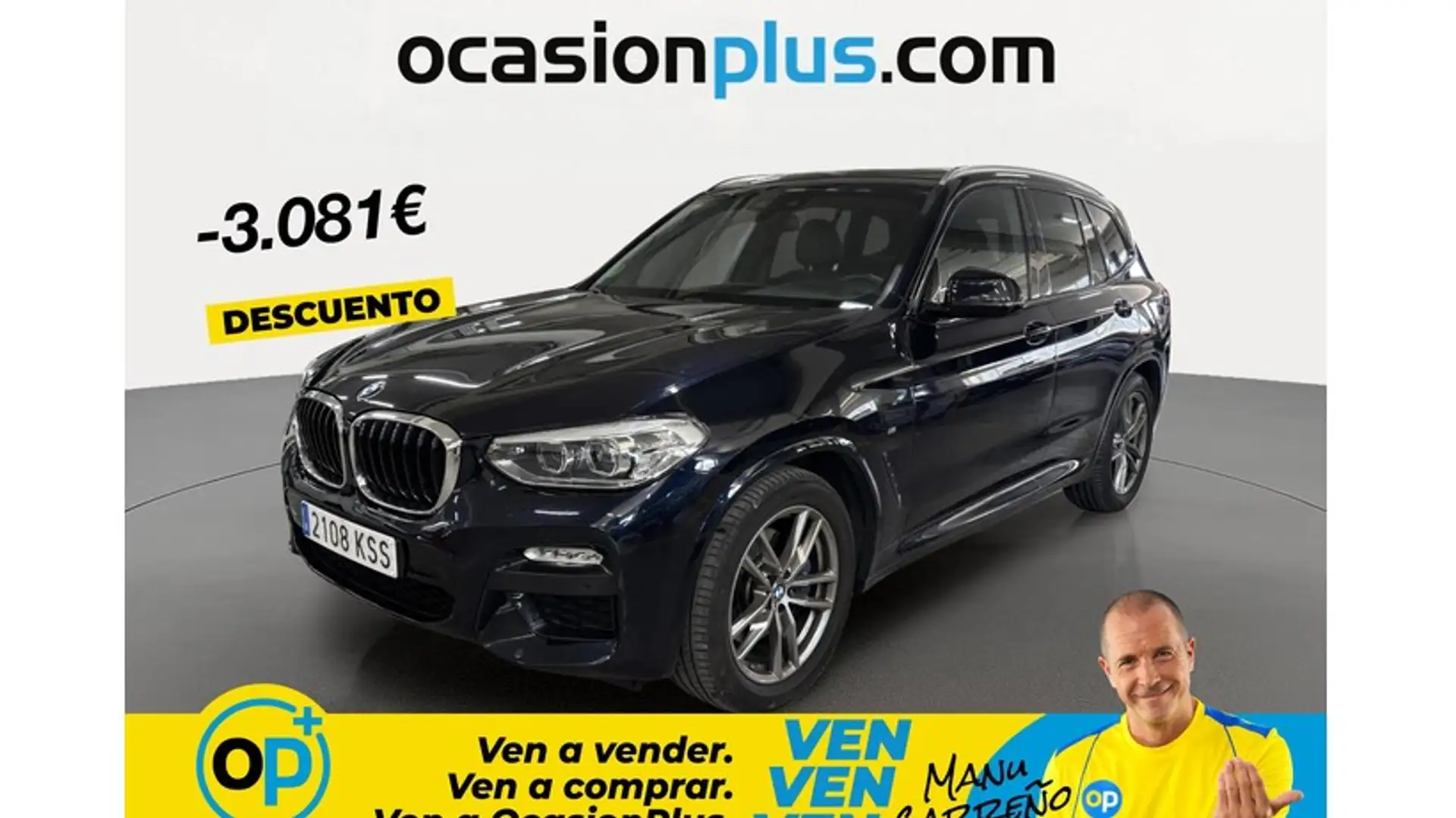 BMW X3 xDrive 30dA Negro - 1