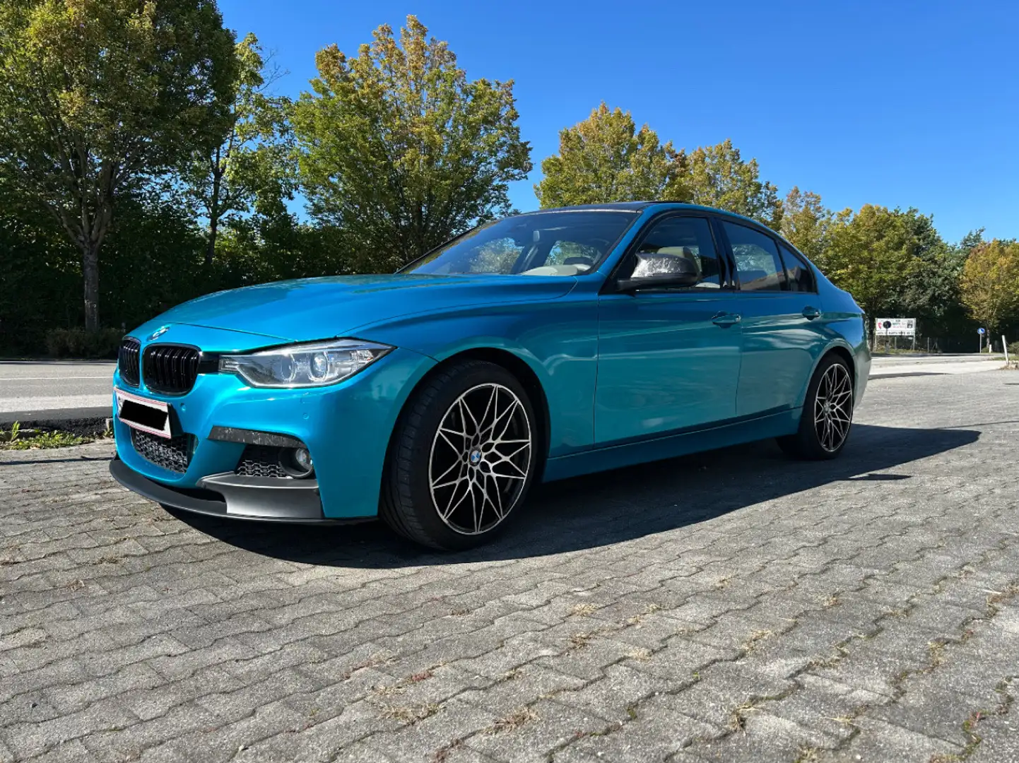 BMW 320 320i Modern Line - Österreich Paket Plus Blau - 1