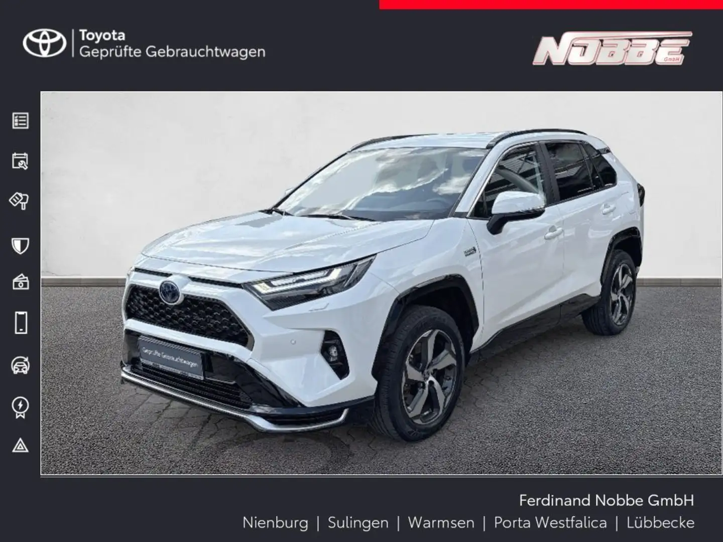 Toyota RAV 4 Plug-in-Hybrid Comfort Blanc - 1