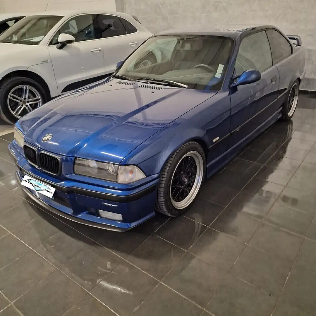 BMW 328 E36 24V cat Coupé TURBO LEGGERE BENE!!! Blu/Azzurro - 2