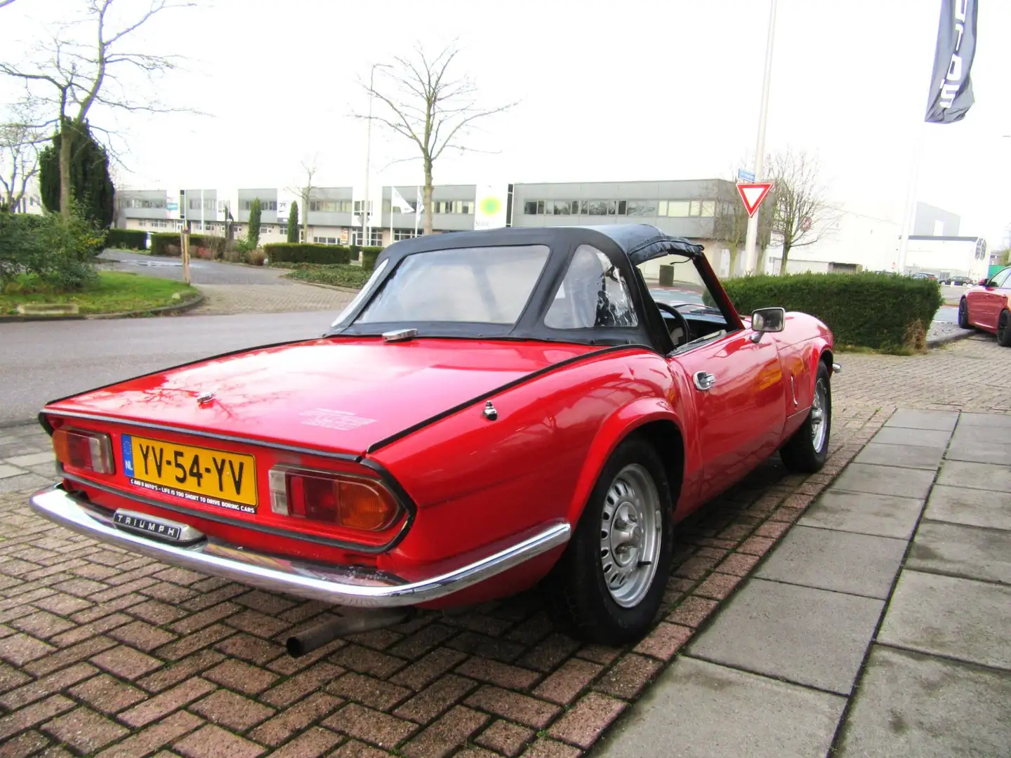Triumph Spitfire 1500 CABRIOLET 1977 APK NOV 2027 NW DAK Red - 2