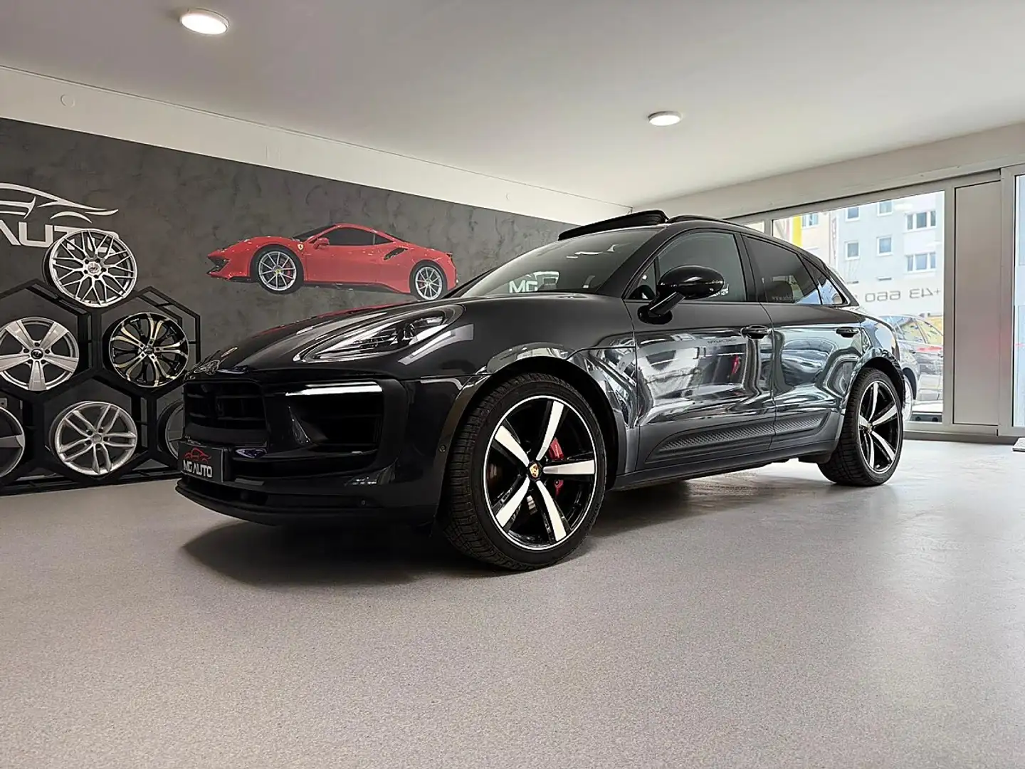 Porsche Macan S *PANO*AHK*360*LUFT*VOLL AUSSTATTUNG Grau - 1