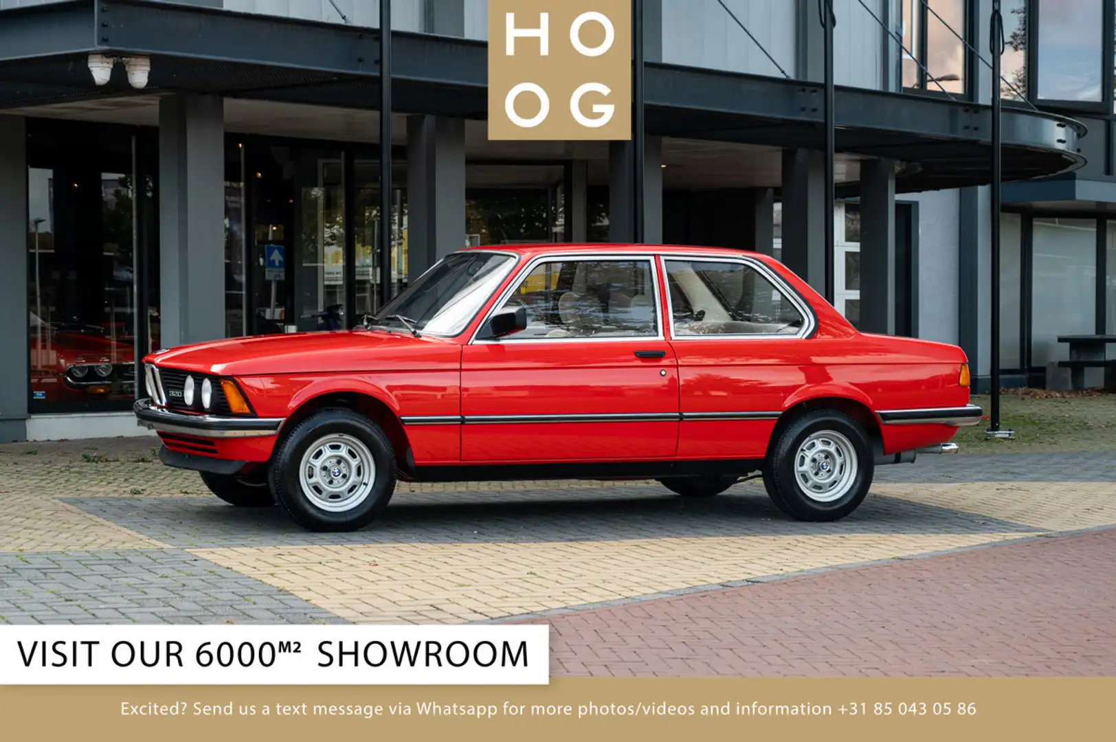 BMW 320 3-SERIE ( E21 ) Rood - 1