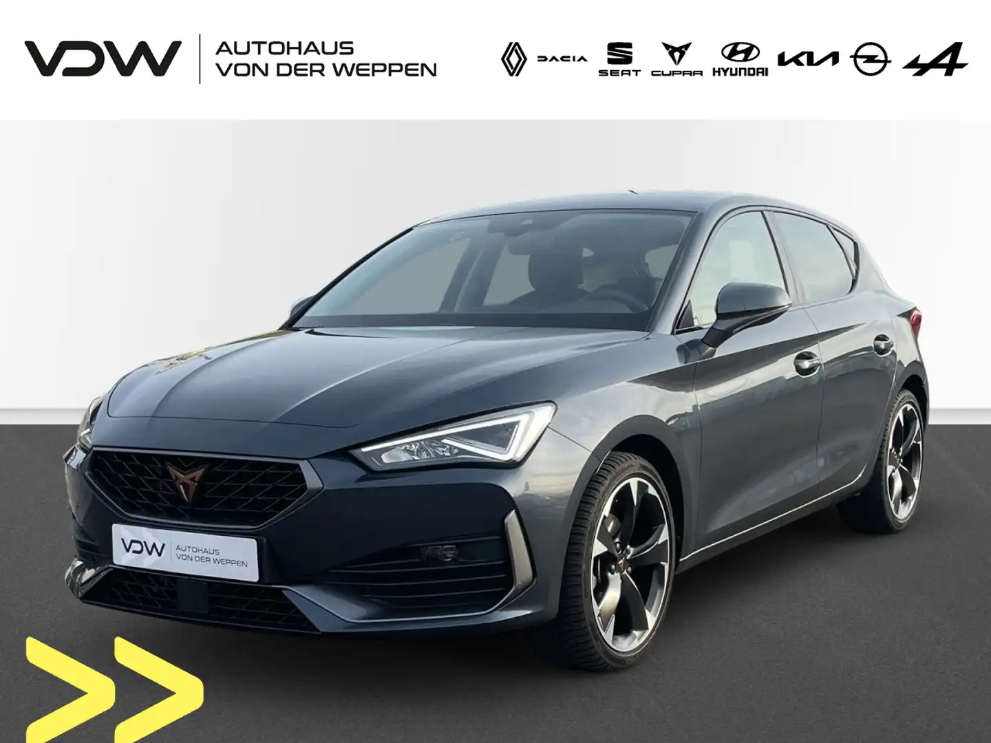 CUPRA Leon TSI Beheizbares Lenkrad Sitzheizung Klima Grau - 1