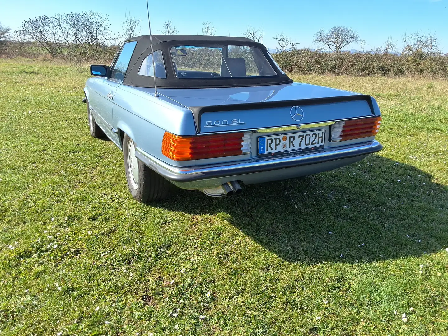Mercedes-Benz SL 500 Niebieski - 2
