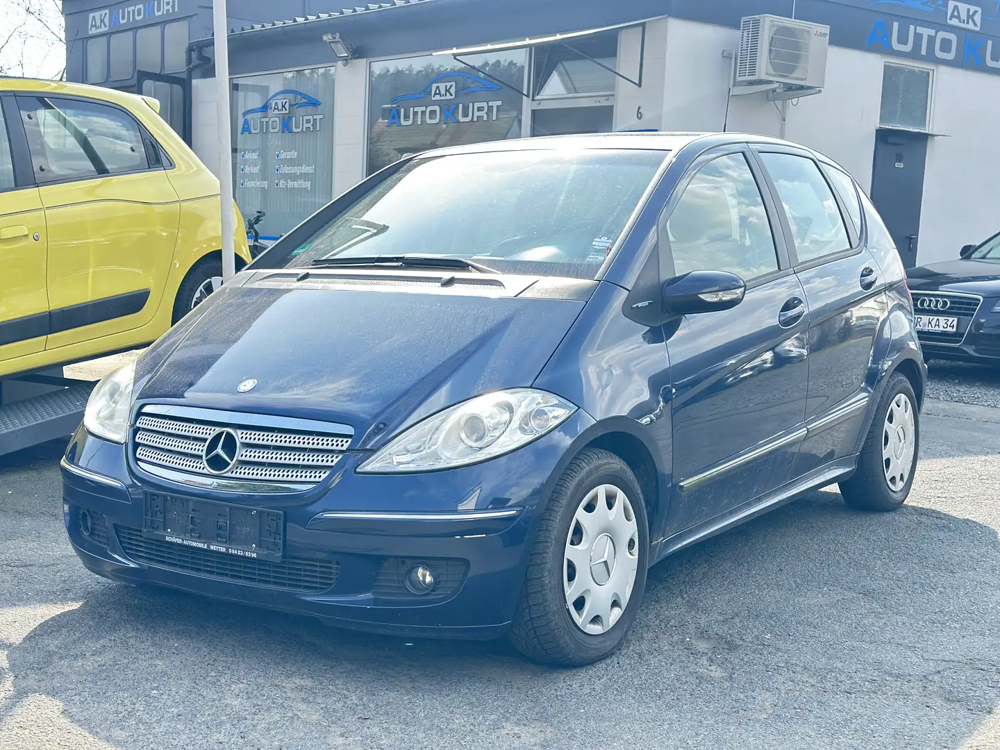 Mercedes-Benz A 150 A 150/Teilleder/Klima Azul - 1