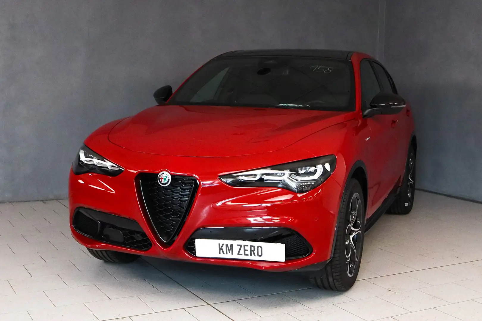 Alfa Romeo Stelvio 2.2 T Q4 210CV AT8 VELOCE - TETTO PANORAMICO Rosso - 2