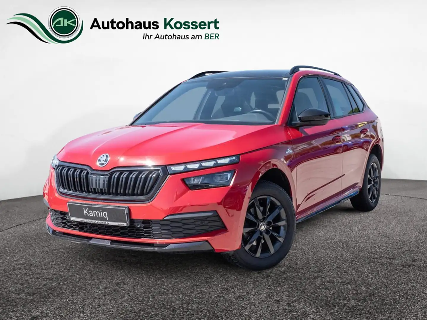 Skoda Kamiq 1.0 TSI Monte Carlo NAVI ACC LED PANO Rojo - 1