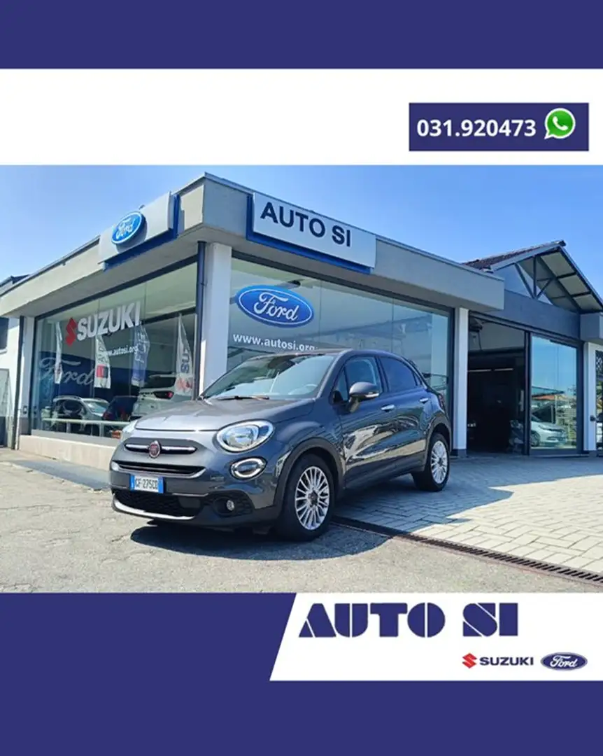 Fiat 500X 500 X 2018 1.0 T3 Connect 120cv Grigio - 1