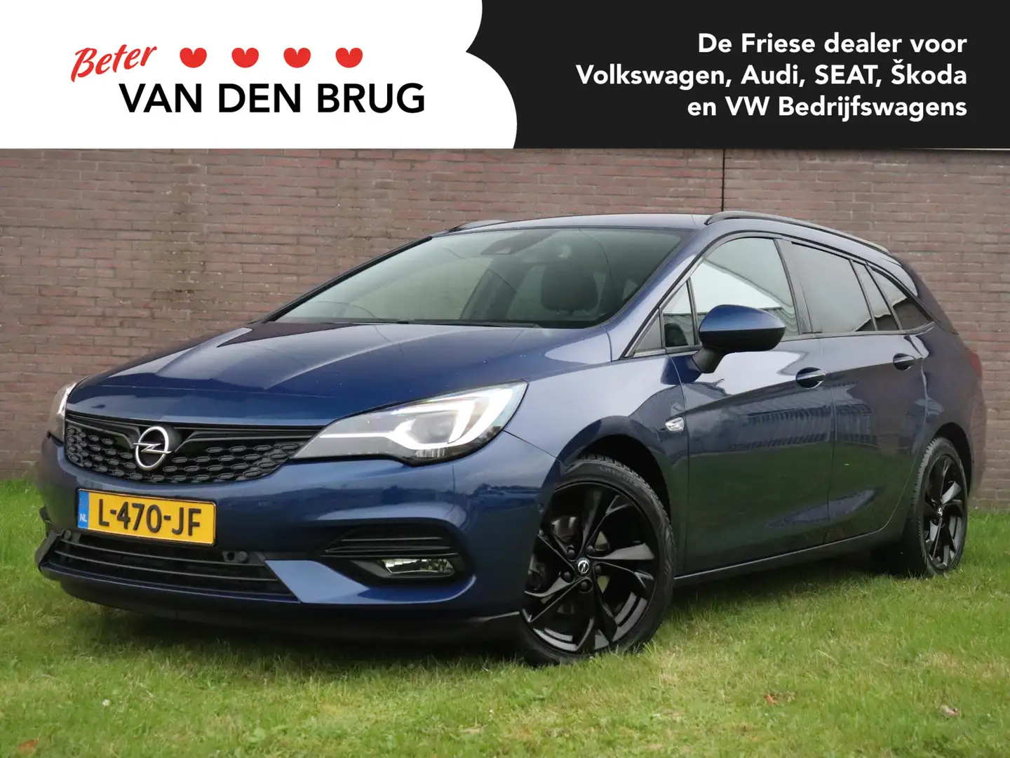 Opel Astra Sports Tourer 1.2 145pk Ultimate | ACTIEPRIJS | Af Blauw - 1