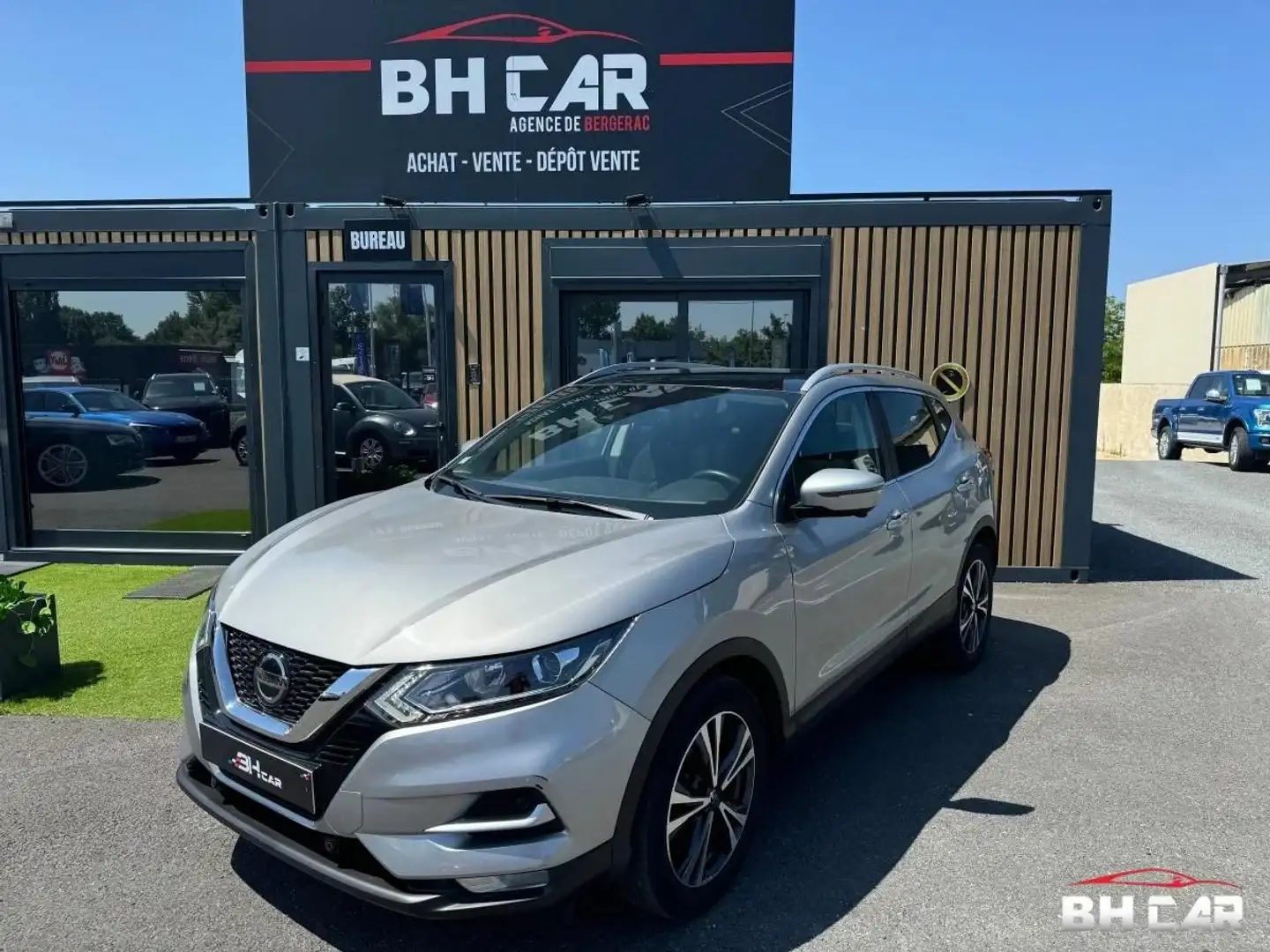 Nissan Qashqai 1.3 DIGT 160 N-CONNECTA 2WD DCT 7 Carplay Attelage Gris - 1