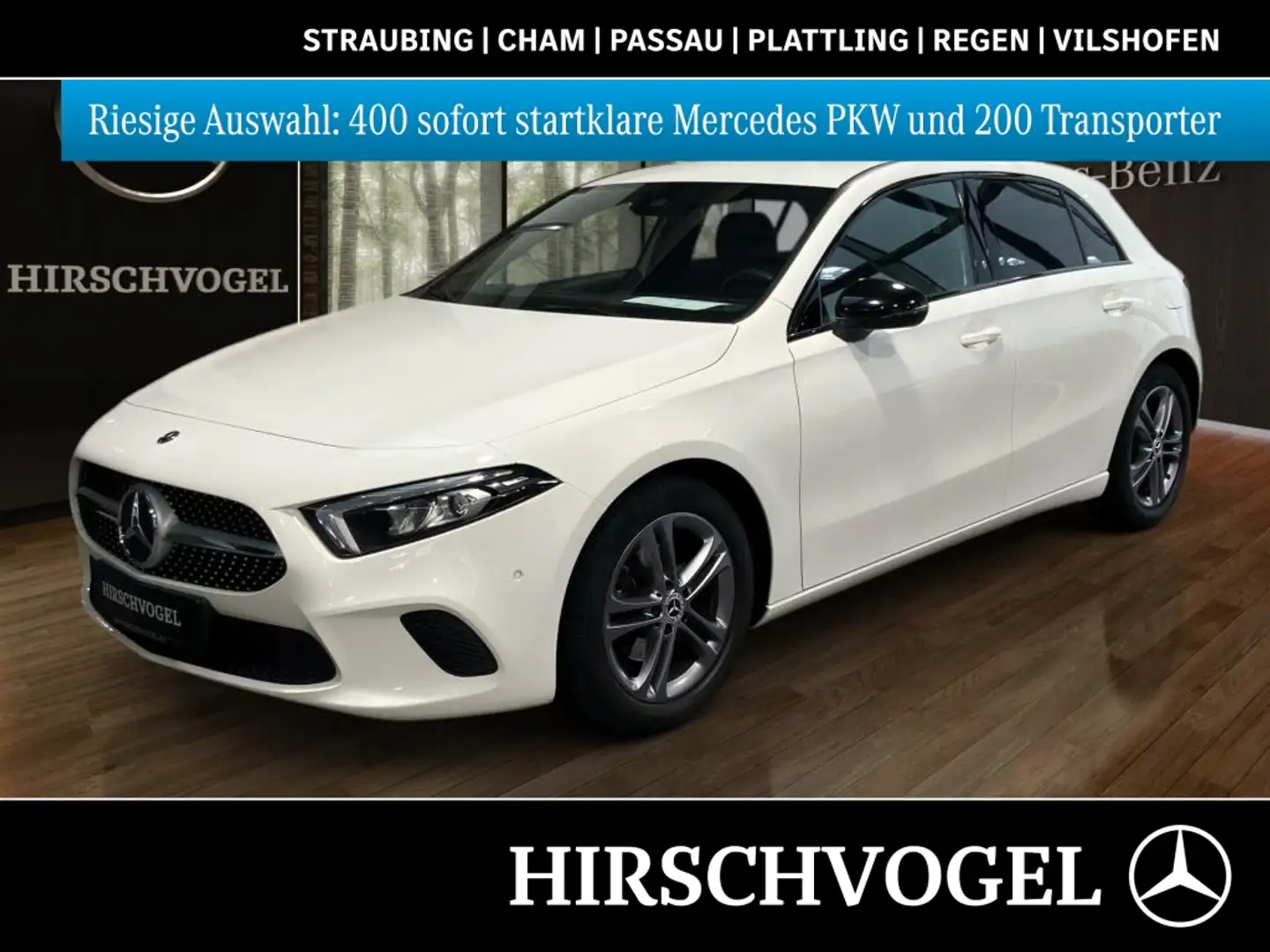 Mercedes-Benz A 180 Progressive+MBUX+Navi-Premium+LED+PDC+SHZ Weiß - 1