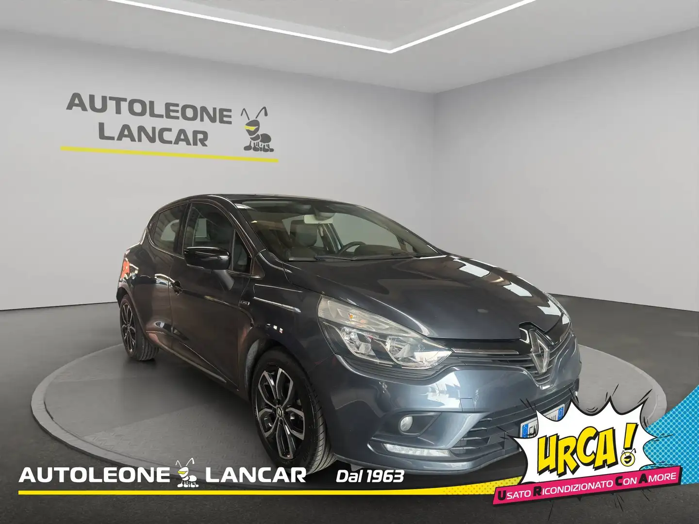 Renault Clio 1.5 dci energy Duel2 90cv 1 PROPRIETARIO E6 Grigio - 1