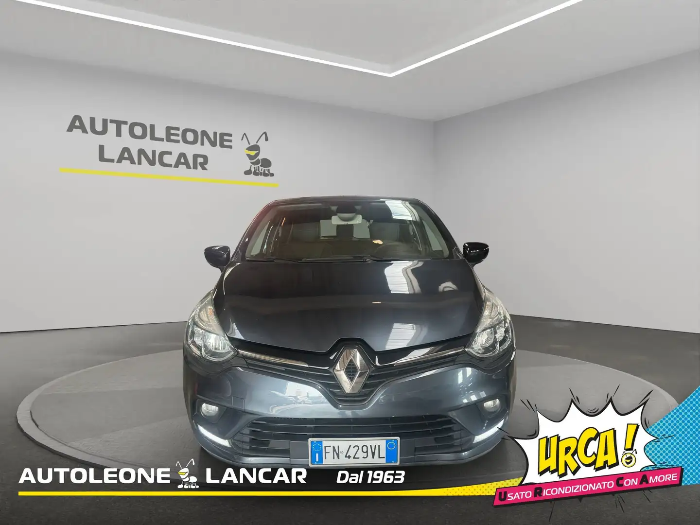 Renault Clio 1.5 dci energy Duel2 90cv 1 PROPRIETARIO E6 Grigio - 2