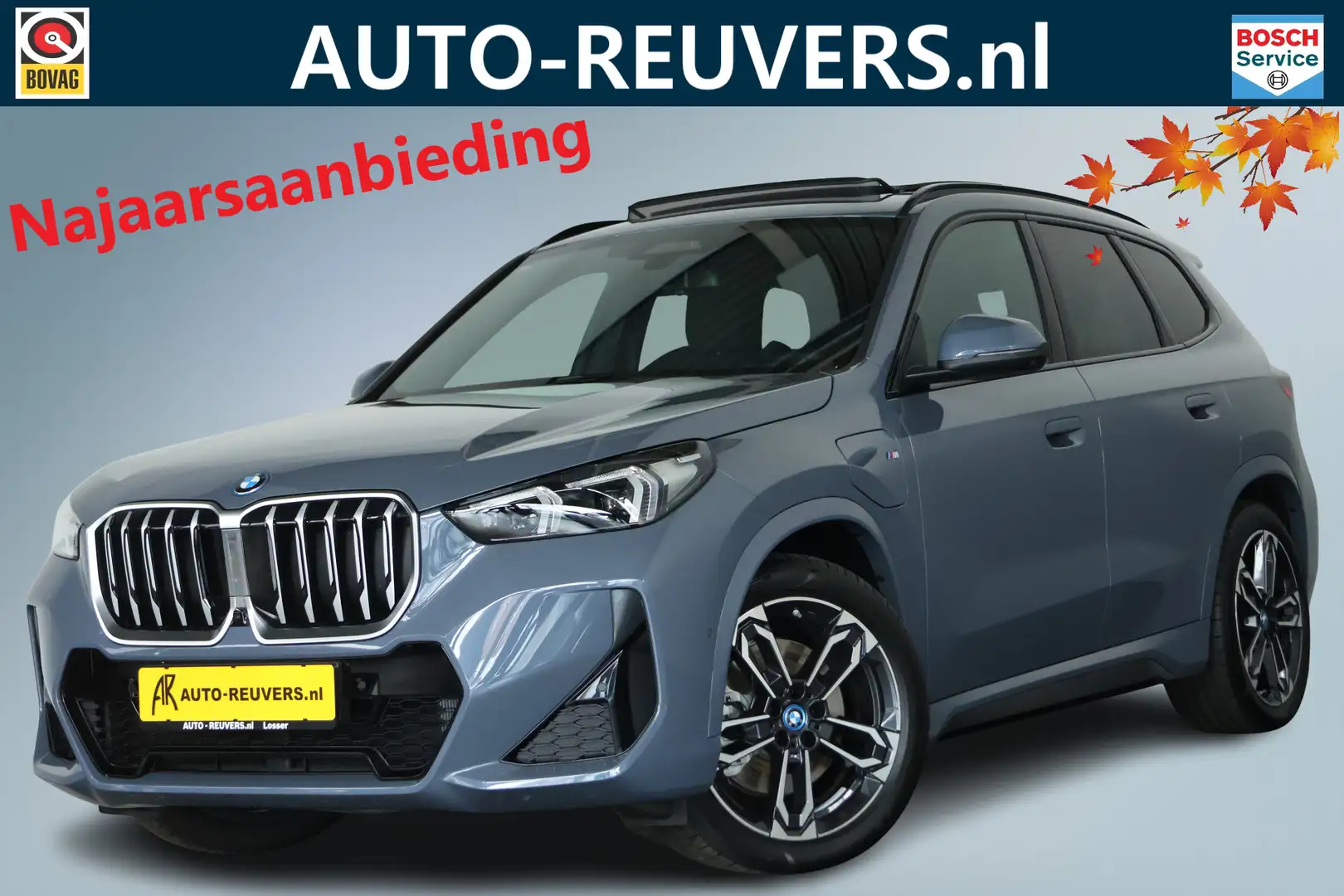 BMW X1 xDrive30e M-Sport / Opendak / HUD / HarmanKardon / Gris - 1