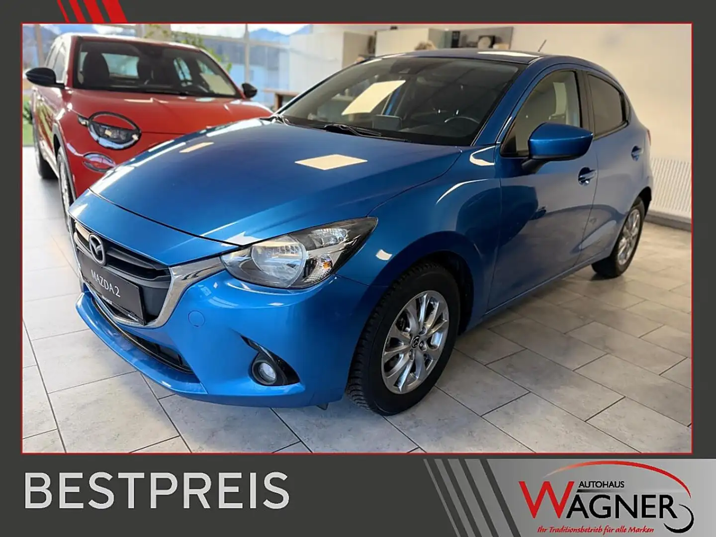Mazda 2 Mazda2 G75 Attraction Blau - 1