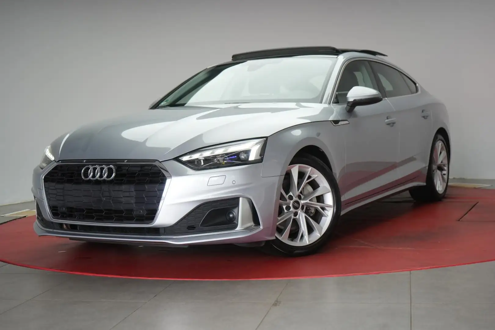 Audi A5 40 TDI S tronic Advanced Leder/ACC/Kamera/Vir Argent - 2