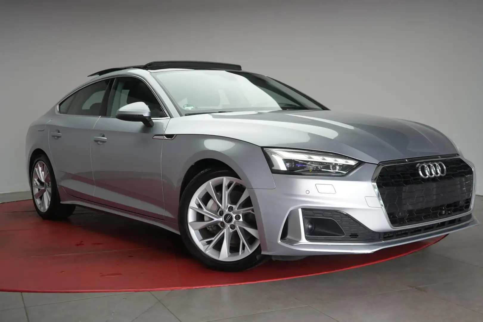 Audi A5 40 TDI S tronic Advanced Leder/ACC/Kamera/Vir Argent - 1