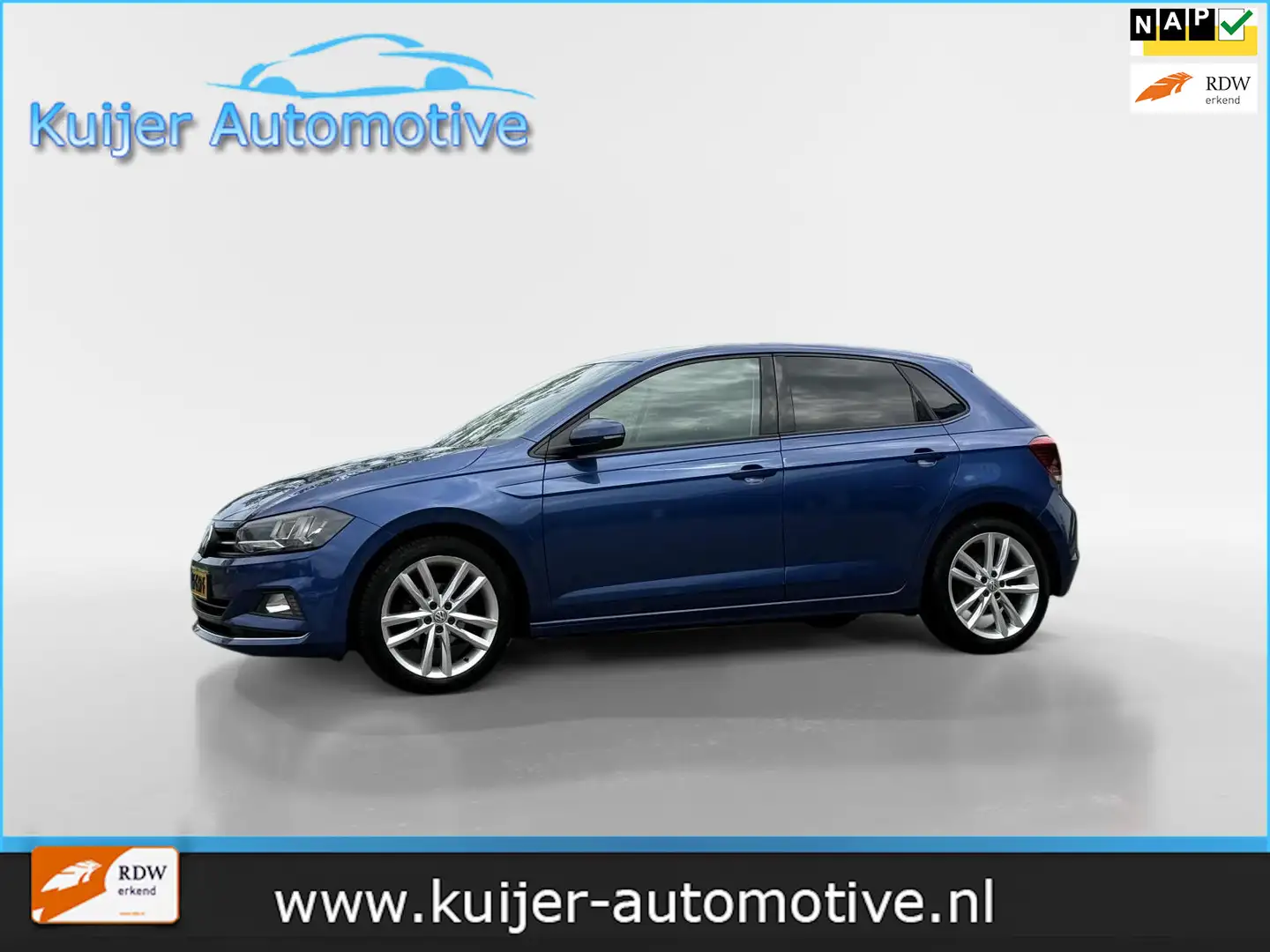 Volkswagen Polo 1.0 TSI Highline | Carplay | Navi | Cruise Bleu - 1