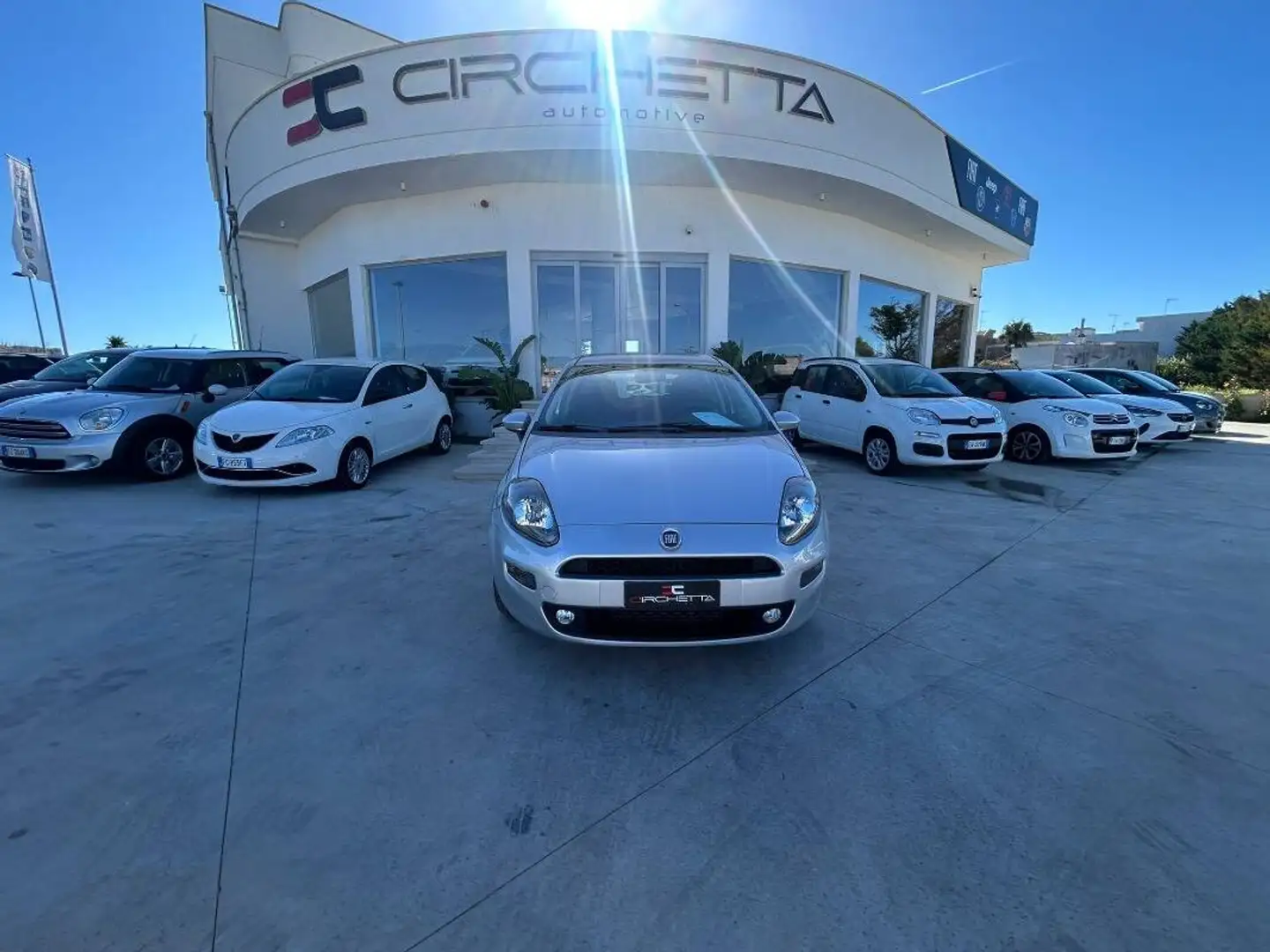 Fiat Punto 1.3 mjt Lounge s&s 95cv 5p Argent - 2