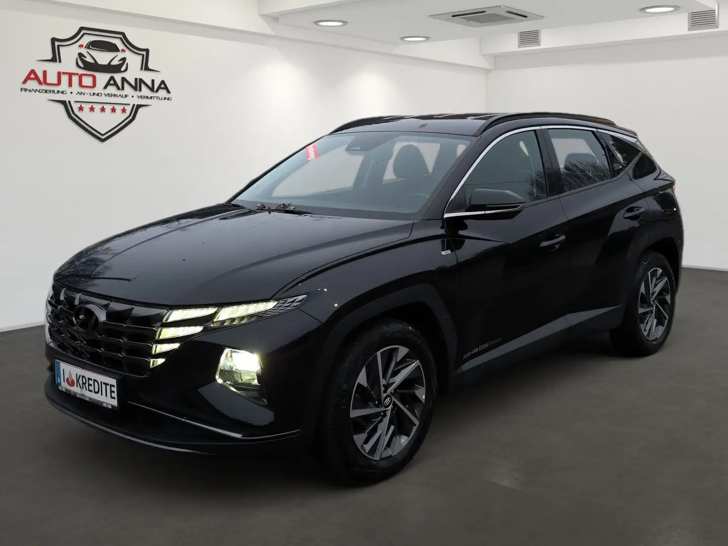 Hyundai TUCSON 1,6 CRDI 2WD 48V Smart Line DCT **1-Besitz**Finan Schwarz - 1