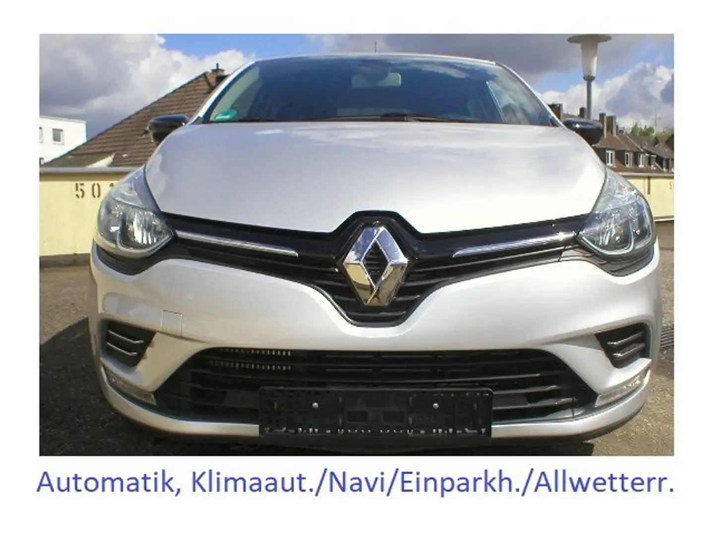 Renault Clio Autom./Klima/Navi/Allwetterr./Sitzhzg./Einparkh.! Silber - 2