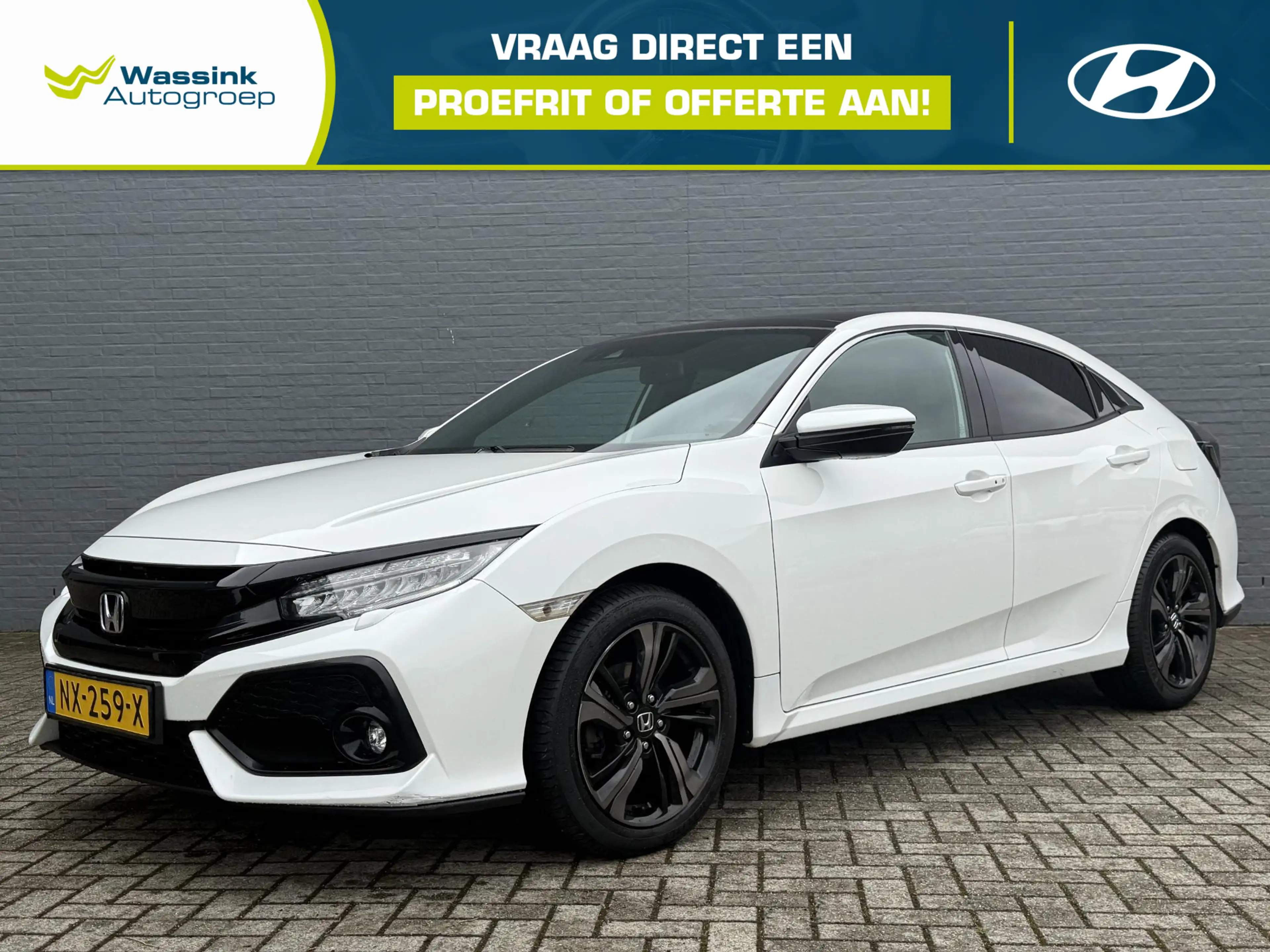 Honda Civic 1.0 i-VTEC Executive | Stoelverwarming | Panoramad