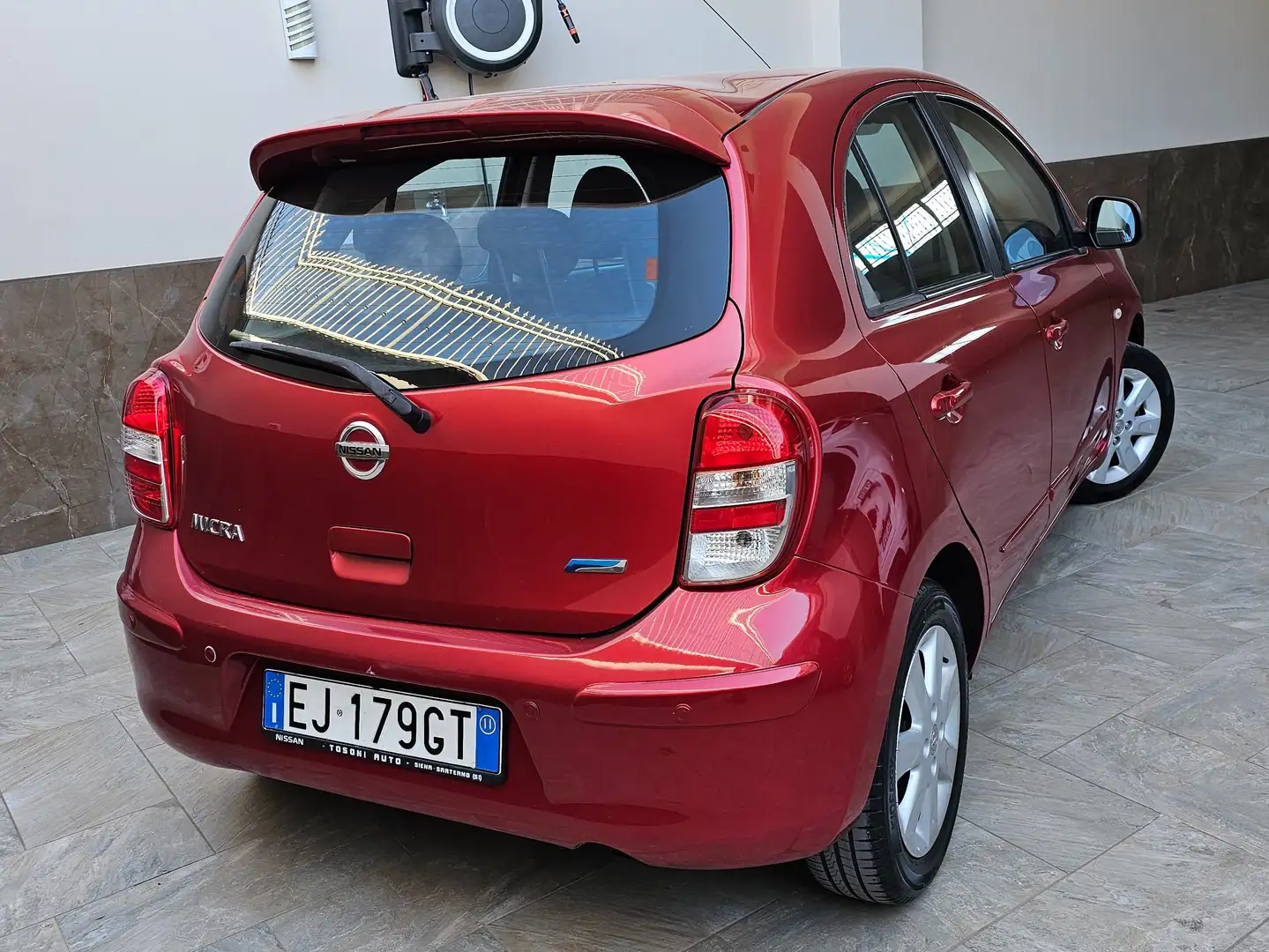 Nissan Micra Micra IV 2010 5p 1.2 98cv Rosso - 2