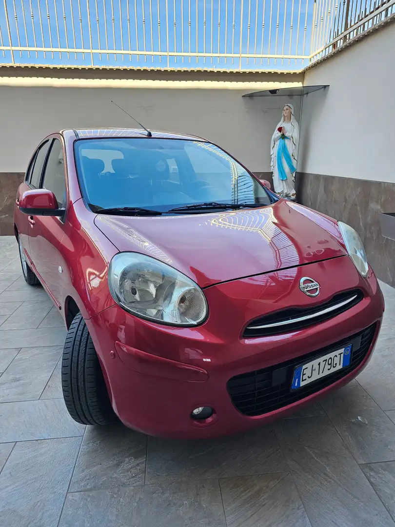 Nissan Micra Micra IV 2010 5p 1.2 98cv Rosso - 1