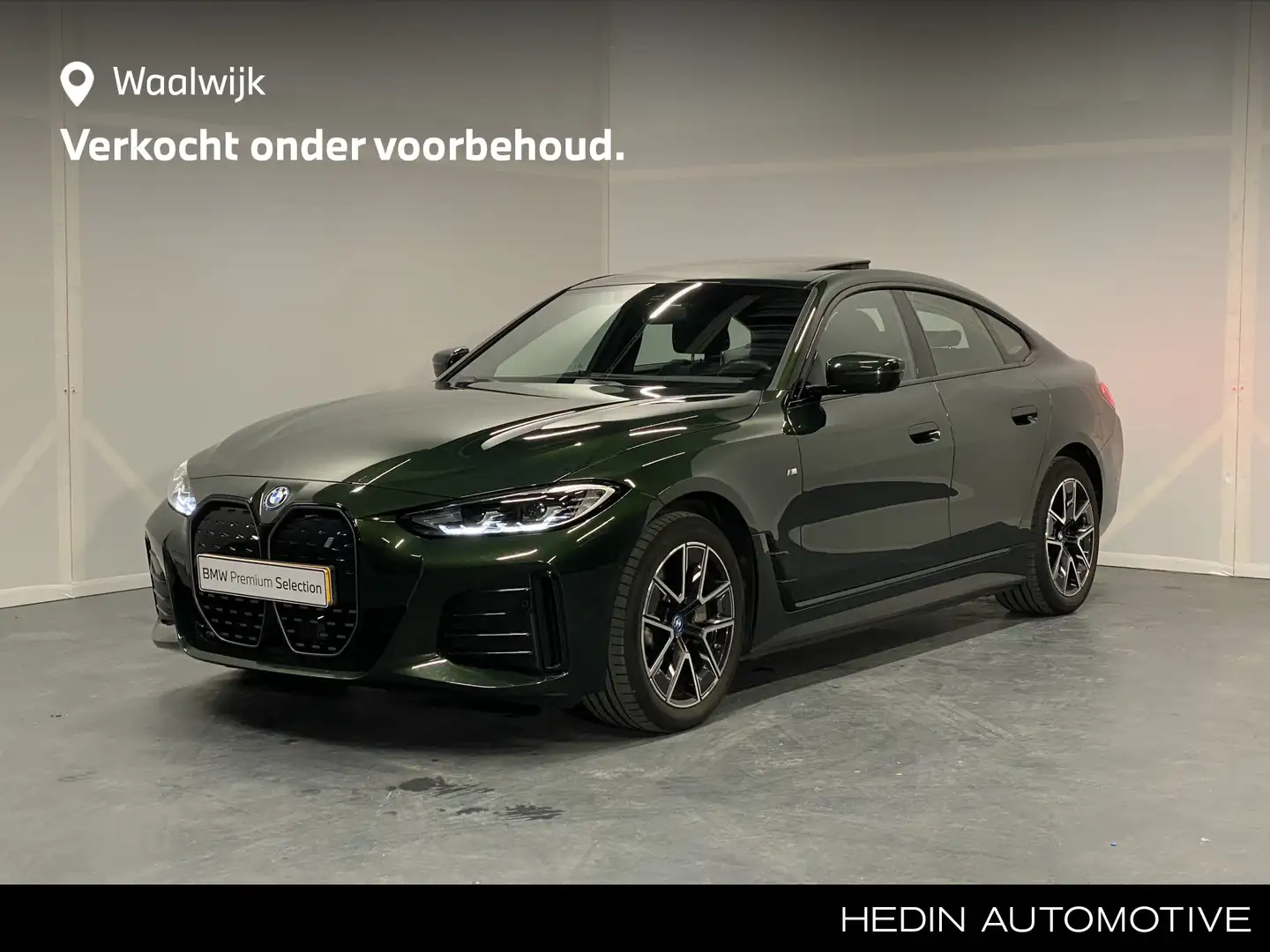 BMW i4 eDrive40 84 kWh | M-Sport | Ambient Verlichting | Groen - 1