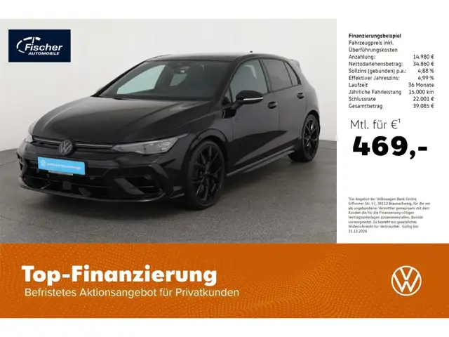Volkswagen Golf R 2.0 TSI 4Motion Black Edition DSG LED/Pano