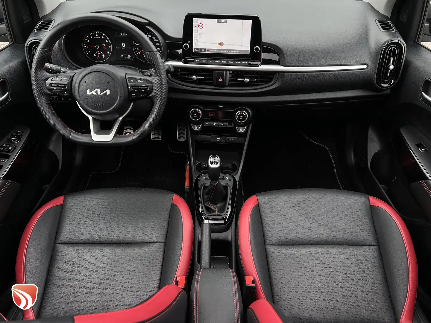 Kia Picanto 1.0 T-GDi GT-Line 5p 101pk | Alle opties | Pano | Grijs - 2