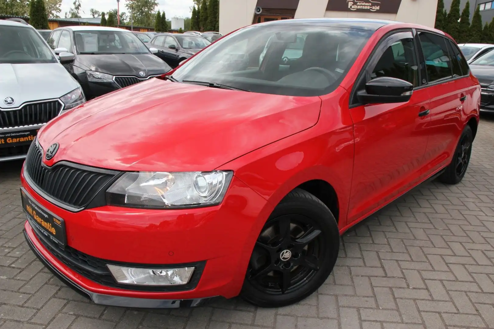 Skoda Rapid/Spaceback Spaceback Monte Carlo DSG Klima/Navi/Kamer Червоний - 2