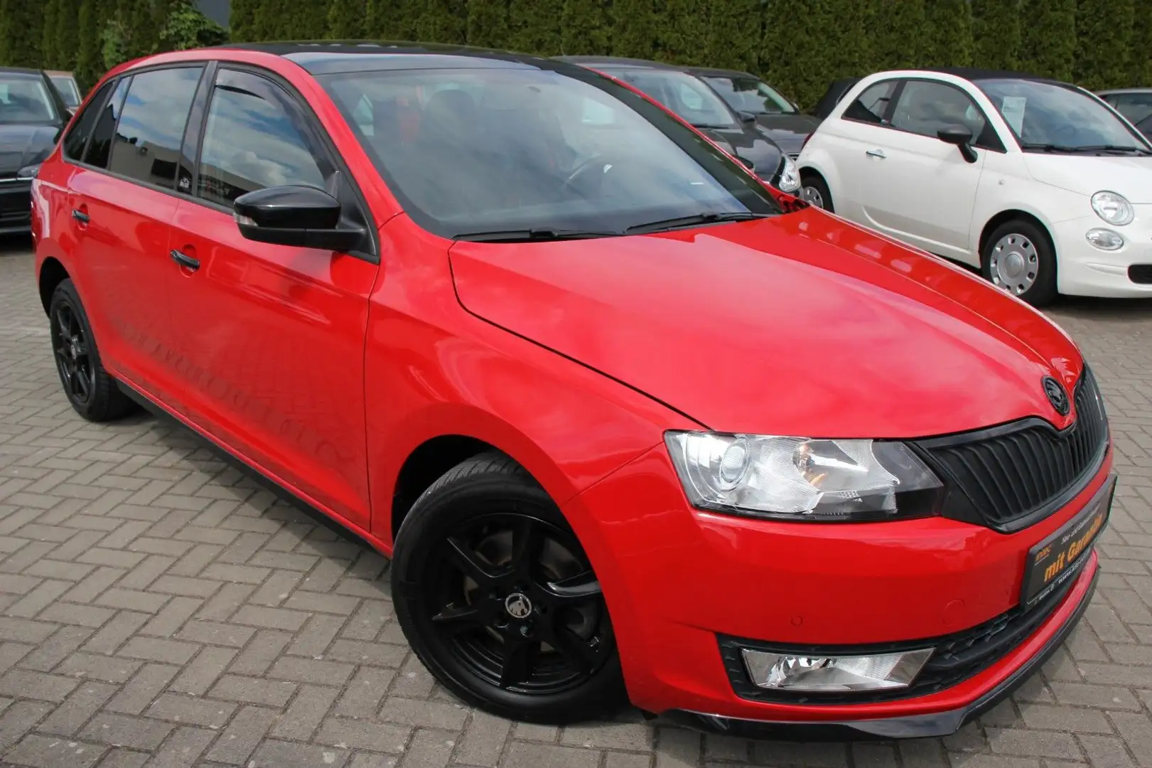 Skoda Rapid/Spaceback Spaceback Monte Carlo DSG Klima/Navi/Kamer Червоний - 1