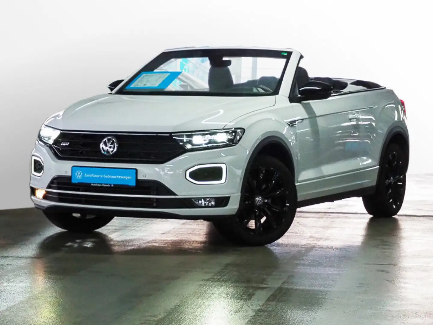 Volkswagen T-Roc Cabriolet 1.5 TSI R-Line NAVI, ALU, PDC LED Weiß - 2