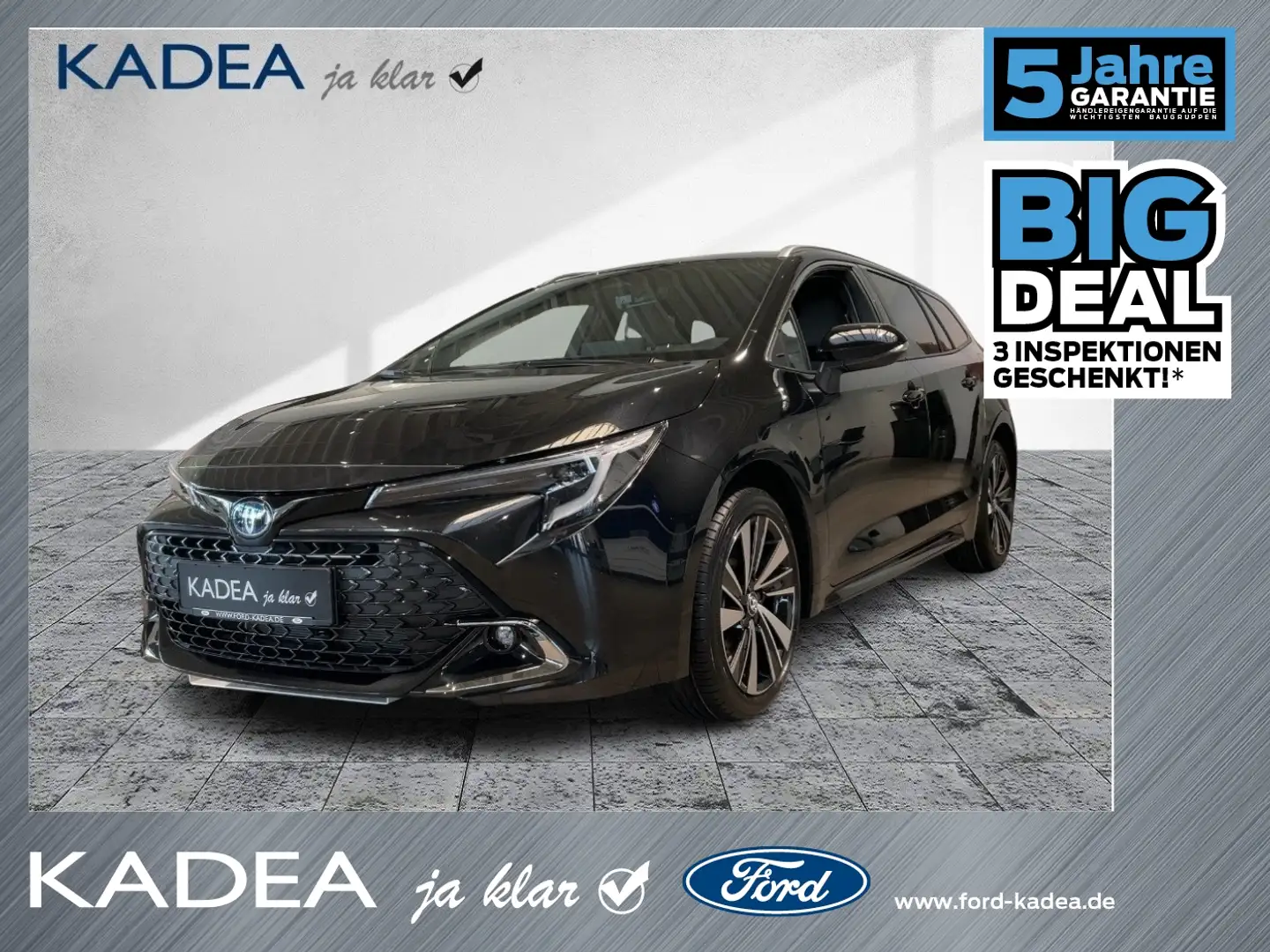 Toyota Corolla Touring Sports 2.0 Teamplayer ACC+LED Noir - 1