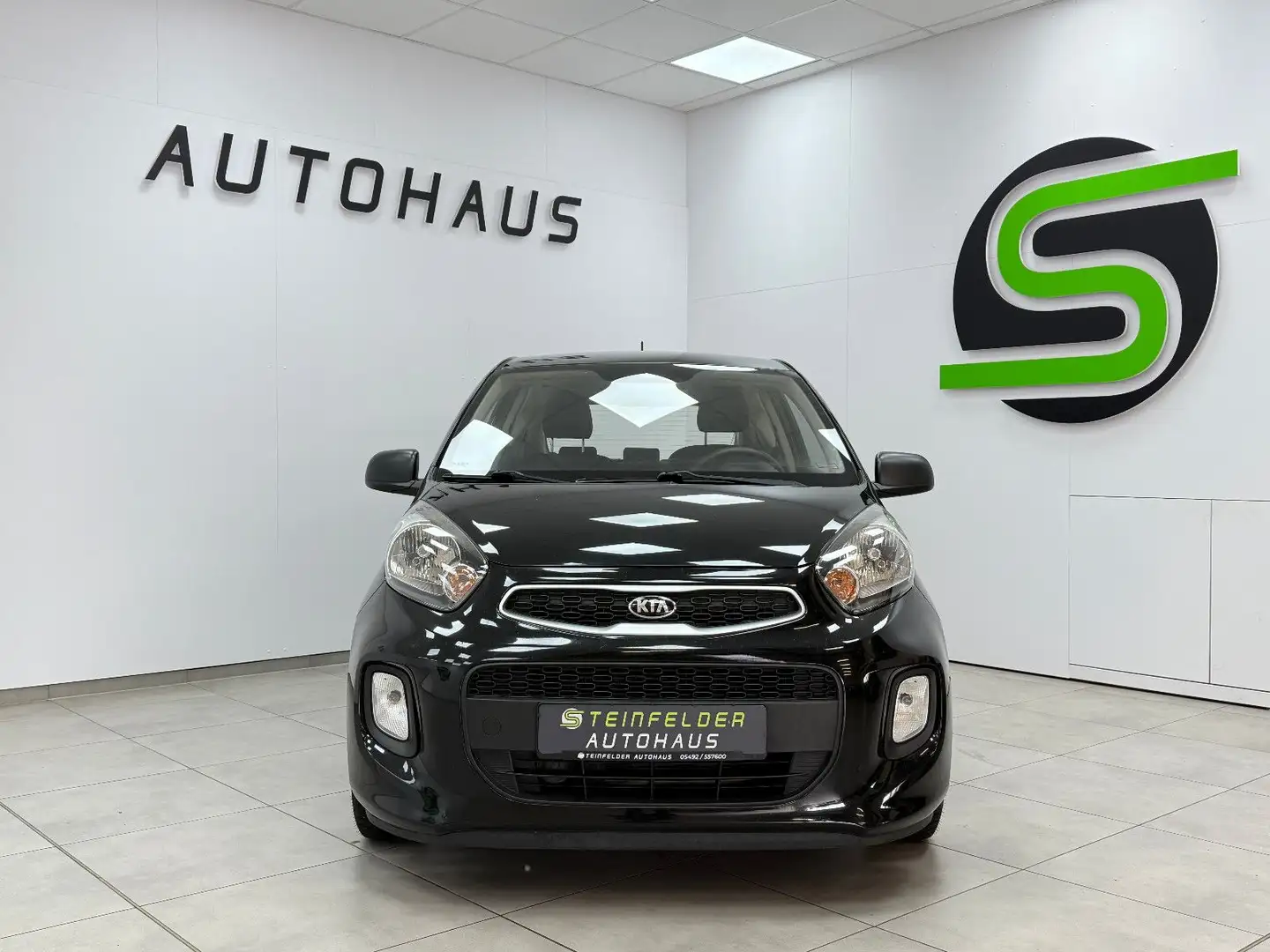 Kia Picanto Start 1.0 KLIMA / SCHECKHEFT LÜCKENLOS Schwarz - 2