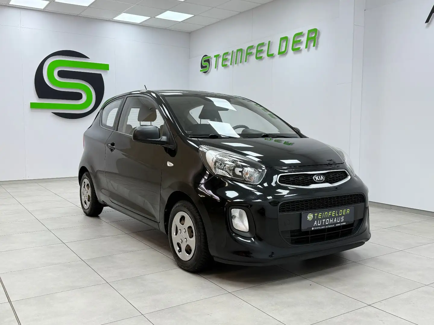 Kia Picanto Start 1.0 KLIMA / SCHECKHEFT LÜCKENLOS Schwarz - 1