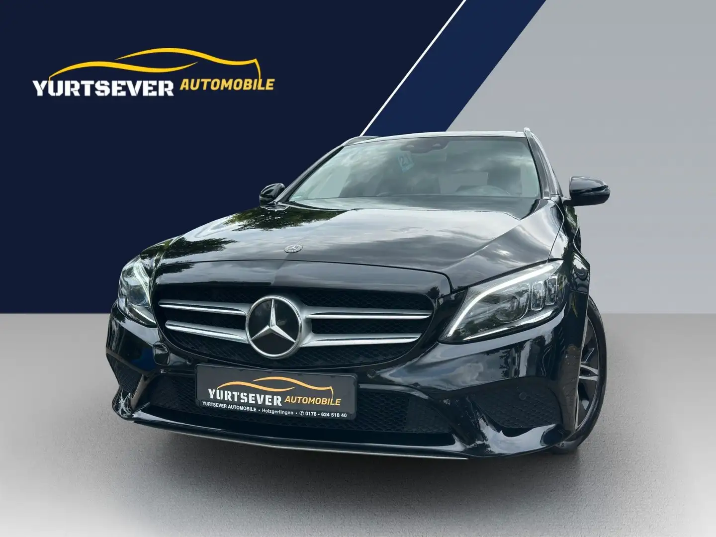 Mercedes-Benz C 220 d T *PANORAMA*AHK*MBEAM*KAMERA*AMBIENTE*ALU Schwarz - 1