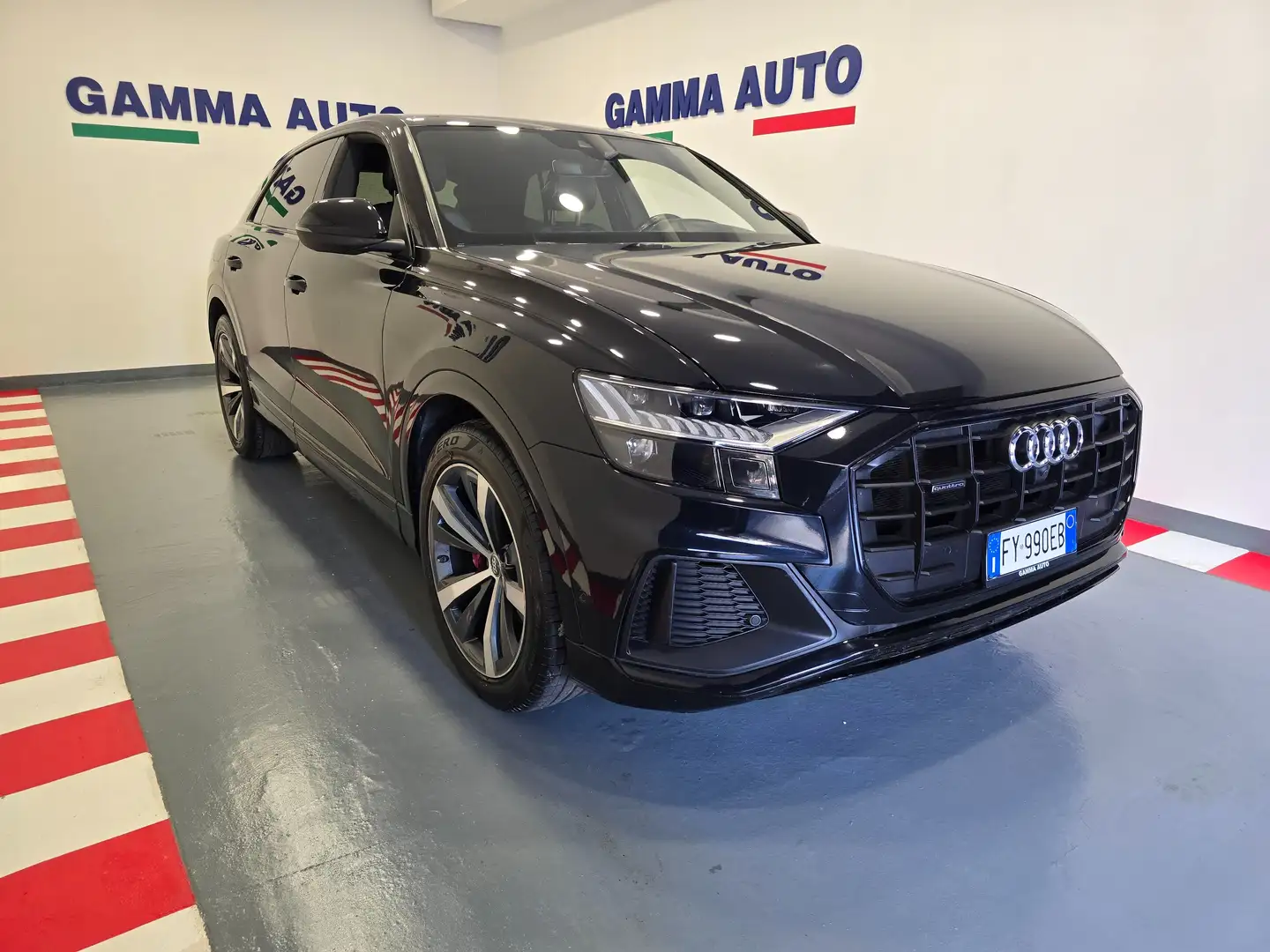 Audi Q8 50 TDI MHEV 286CV S-LINE KM 85.000 UFFICIALE IVA Černá - 2