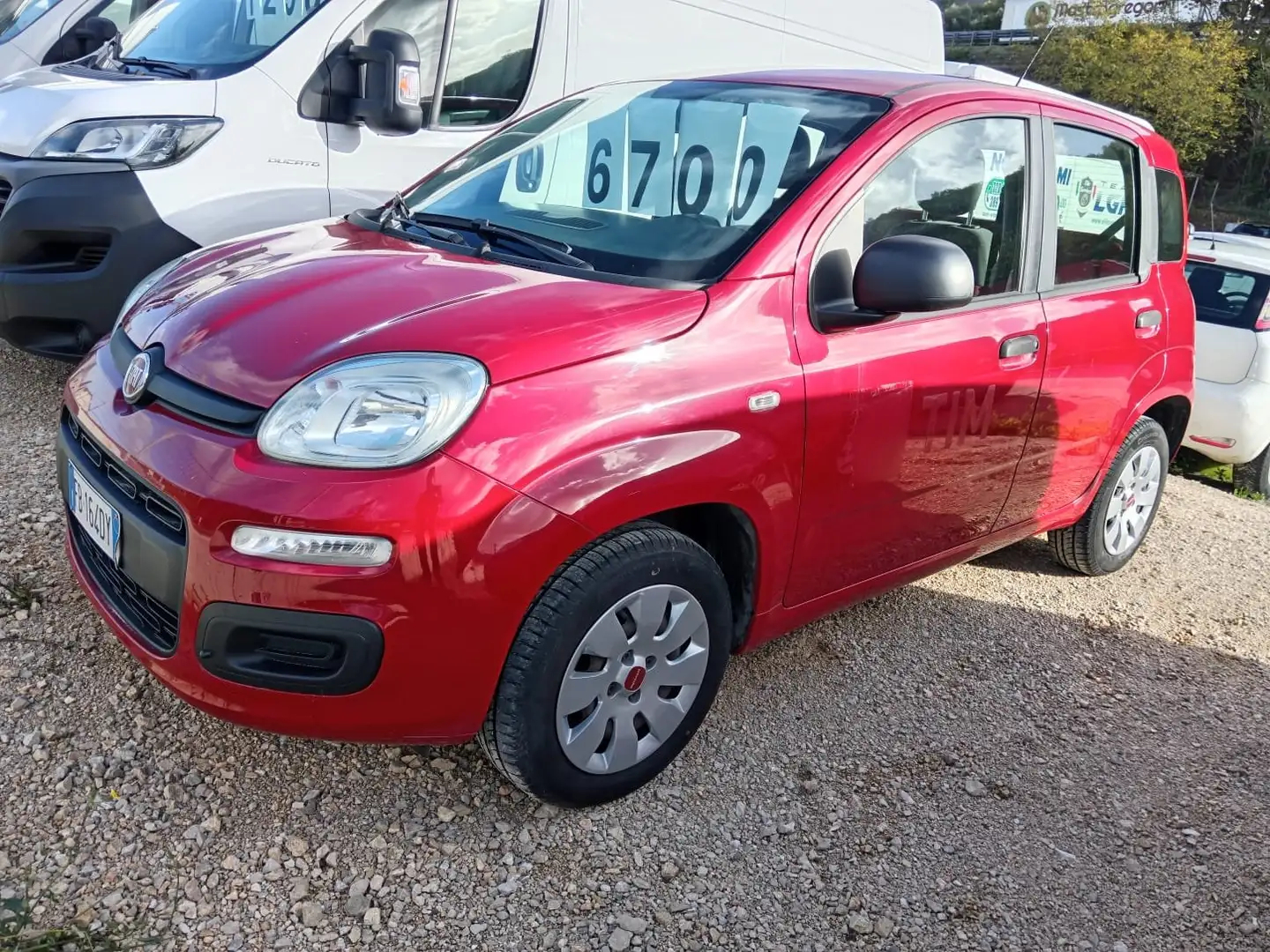 Fiat Panda Panda III 2012 1.2 Pop 69cv E6 Rouge - 1