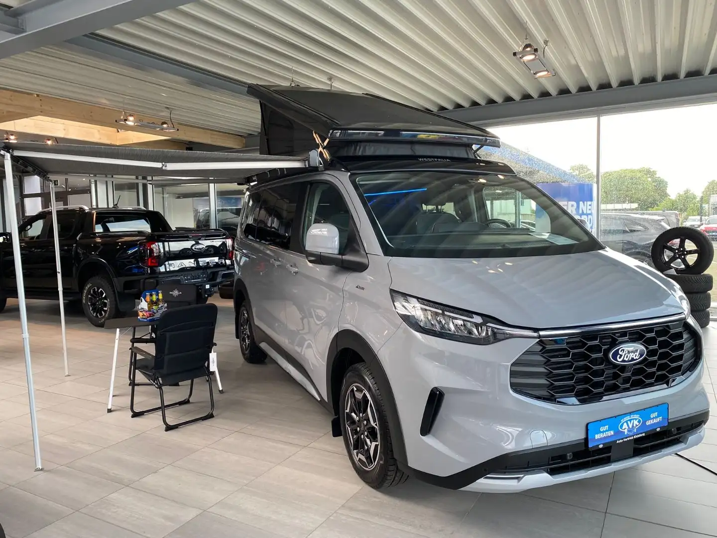 Ford Nugget Acitve AUTOMATIK inkl. Markise und Solar Grau - 1