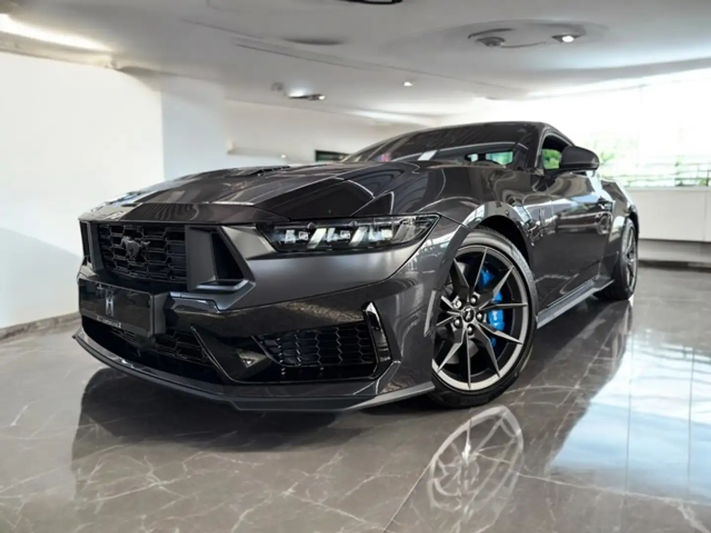 Ford Mustang 5.0 V8 DARK HORSE 6 g - DARK Matter Gray Grijs - 1